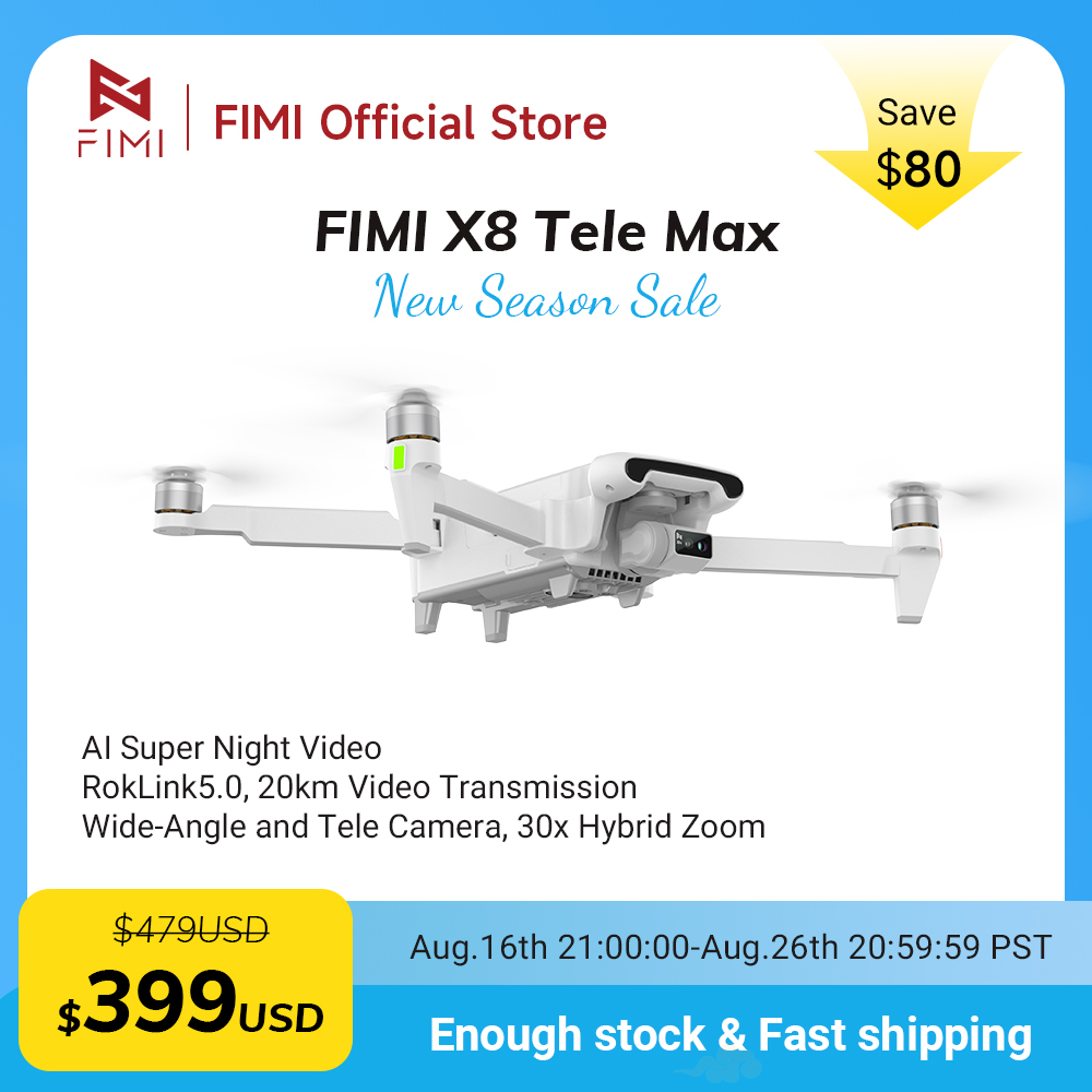 FIMI X8 Tele Max New Drone Wid - Drone Camera Wide Angle ulasan dan harga