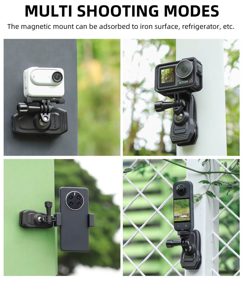 Magnetic Action Camera 360 Deg - Drone Camera Action ulasan dan harga