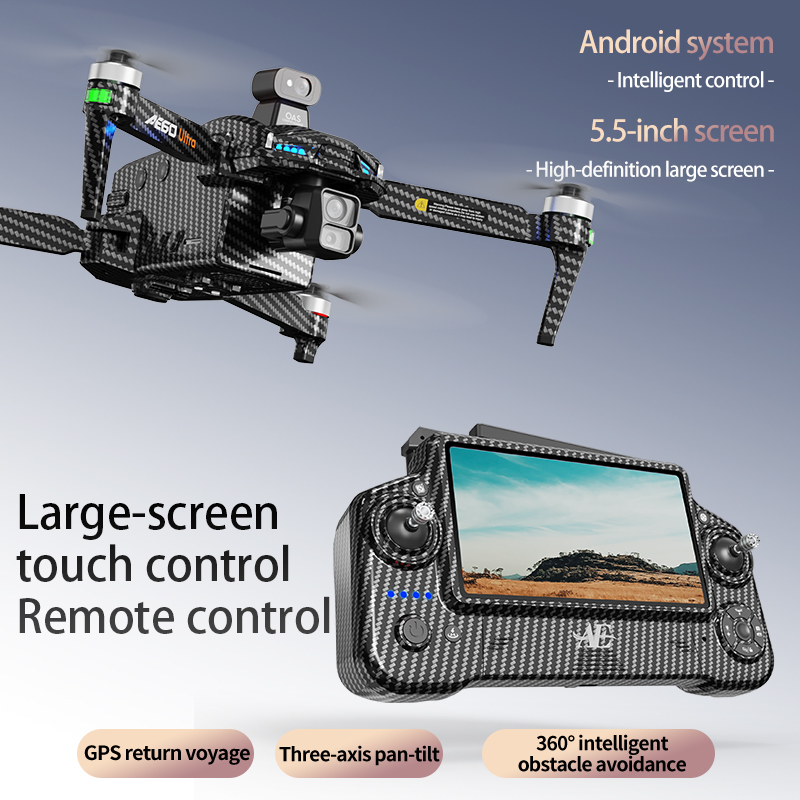 AE60 GPS Drone Professional 8K - Drone Camera With Gimbal ulasan dan harga