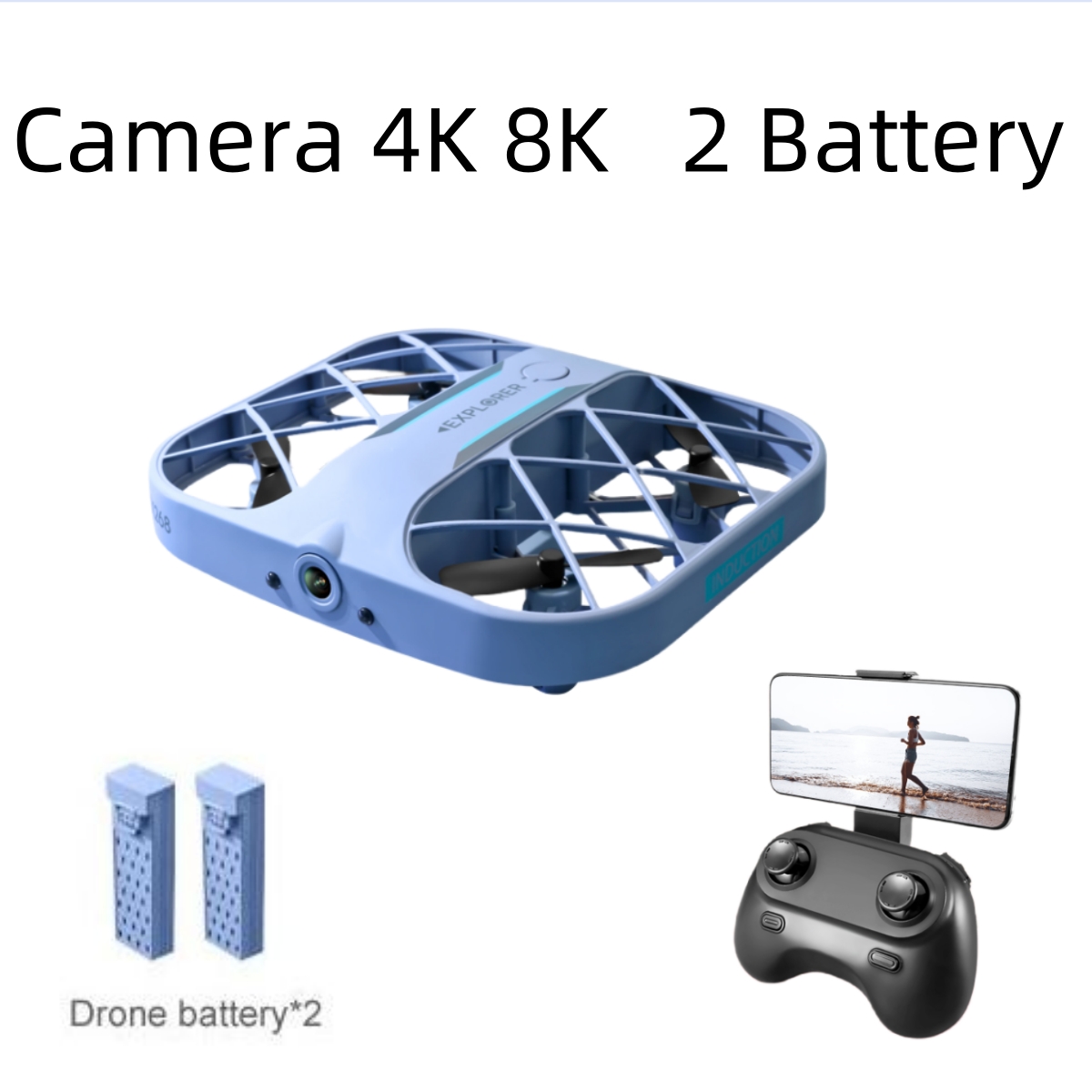 JJRC H107 FPV RC Drone with 2  - Drone Camera Night Vision ulasan dan harga